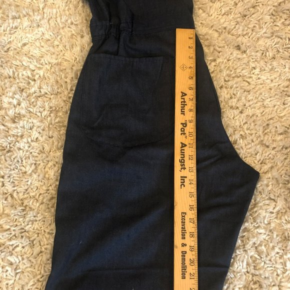 Sears Tradewear Vtg Coverall Denim 44T Rosie Riveter Workwear - Picture 13 of 14